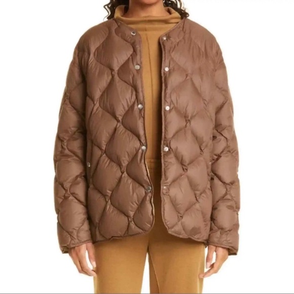 rag & bone Rudy Quilted Liner Jacket Brown - Picture 1 of 10